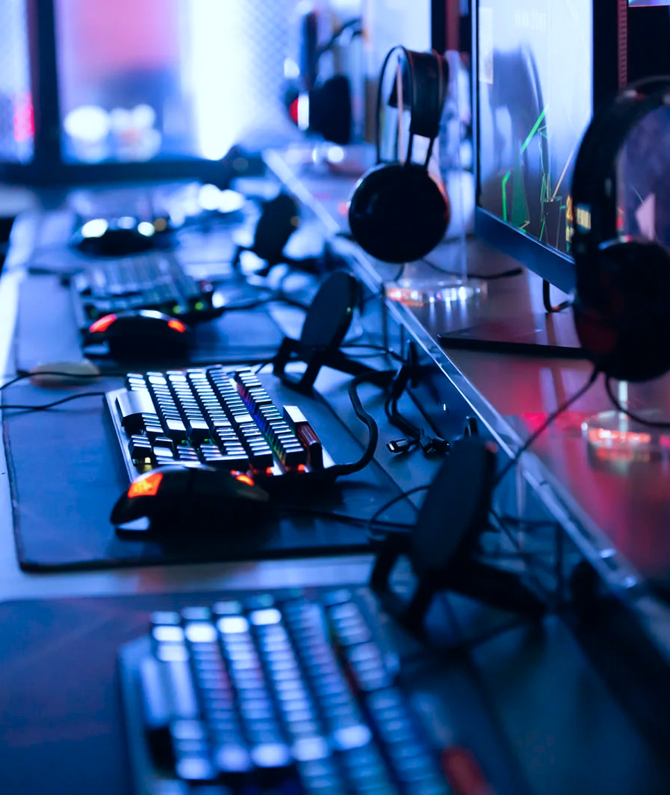 eスポーツを通じた地域交流の様子